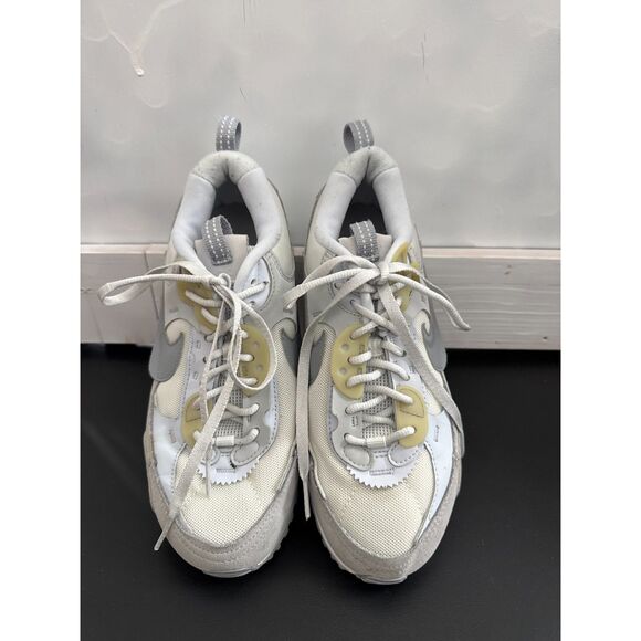 Nike Shoes - Nike Shoes Women's 7 White Gray and Blue Air Max 90 Futura